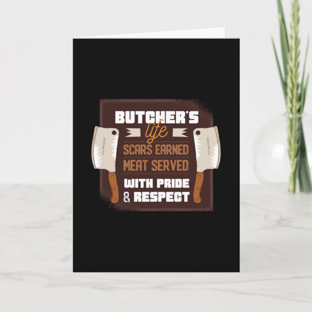 Butcher Quote Card (Front)