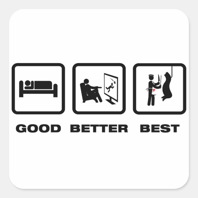 Butcher Square Sticker (Front)