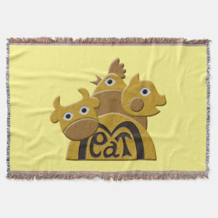 Butcher Throw Blanket