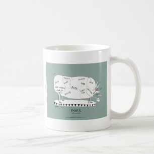 butchers cuts pig, tony fernandes mug