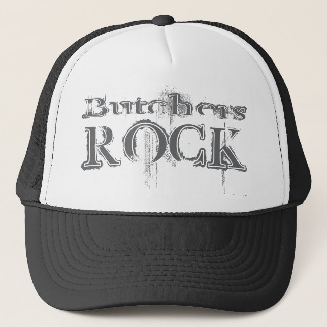 Butchers Rock Trucker Hat (Front)