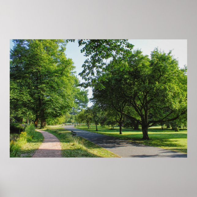 Bute Park, Cardiff, Wales. Poster (Front)