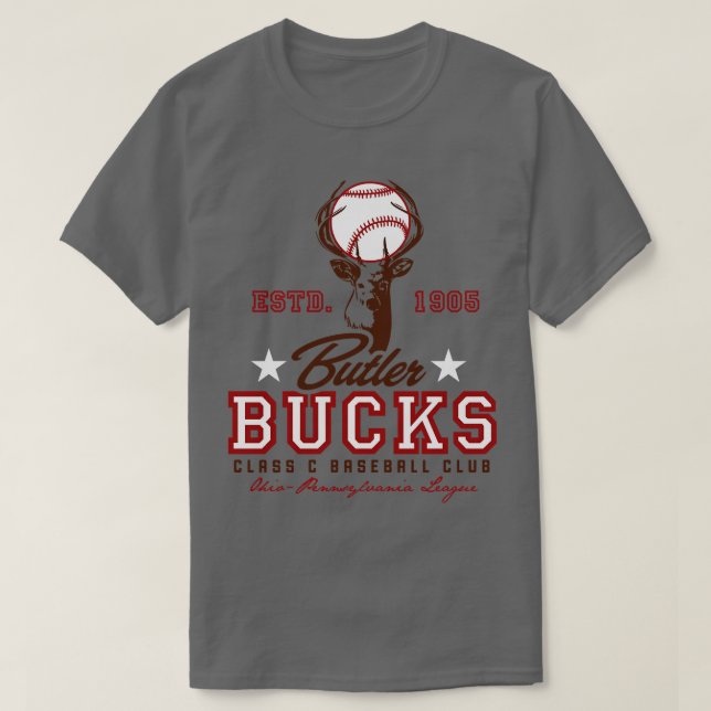 Butler Bucks T-Shirt (Design Front)