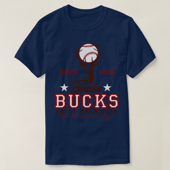 Butler Bucks T-Shirt (Design Front)