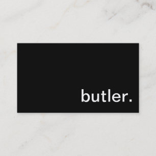 Butler Business Card
