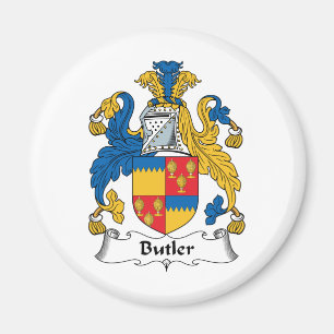 Butler Family Crest Magnet