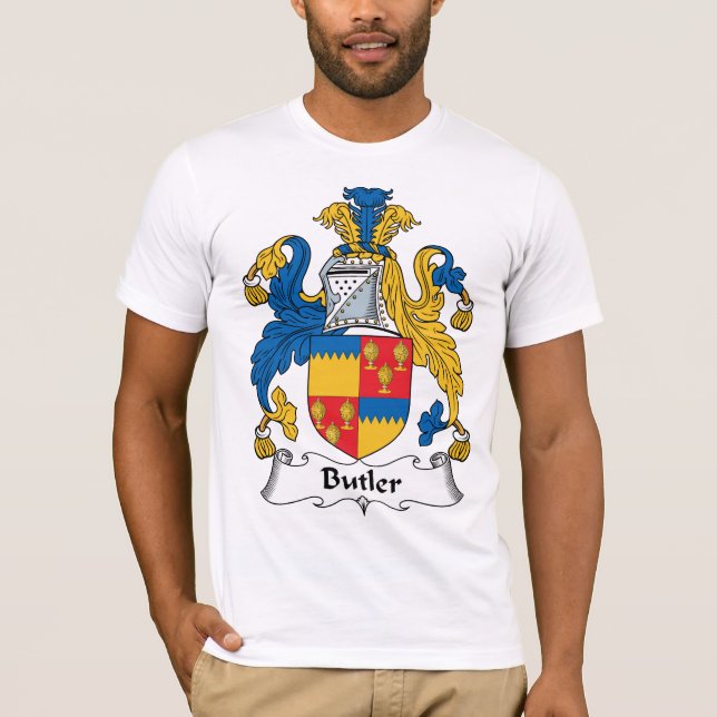 Butler Family Crest T-Shirt (Front)