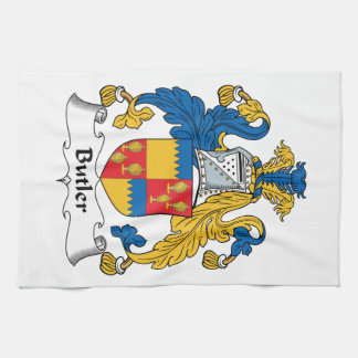 Butler Family Crest Tea Towel