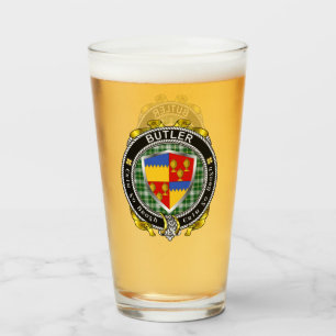 Butler Irish Shield Beer Glass