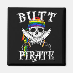 Butt rate LGBT Funny Halloween Gay Magnet
