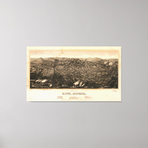 Butte, Montana (1904) Canvas Print