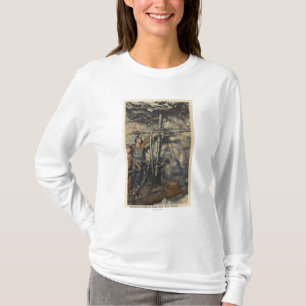 Butte, Montana - Underground Drilling in Copper T-Shirt