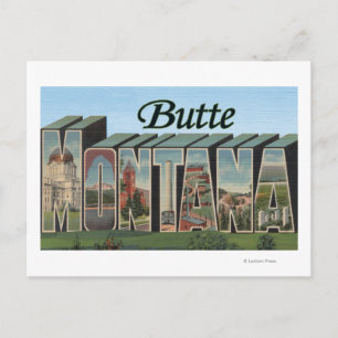 Butte, MontanaLarge Letter ScenesButte, MT Postcard