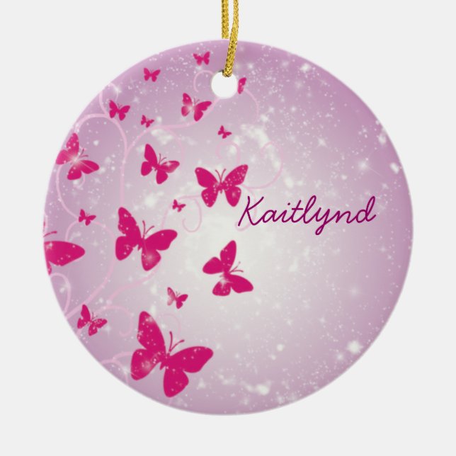 Buttefly Fantasy Ornament (Front)