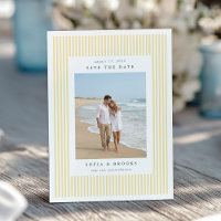 Butter | Classic Pinstripe Photo Wedding