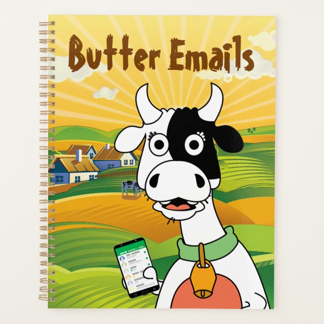 Butter Emails Political Humour Planner (Front)