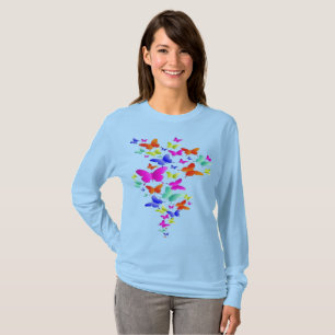 Butter Fly Art design  T-Shirt