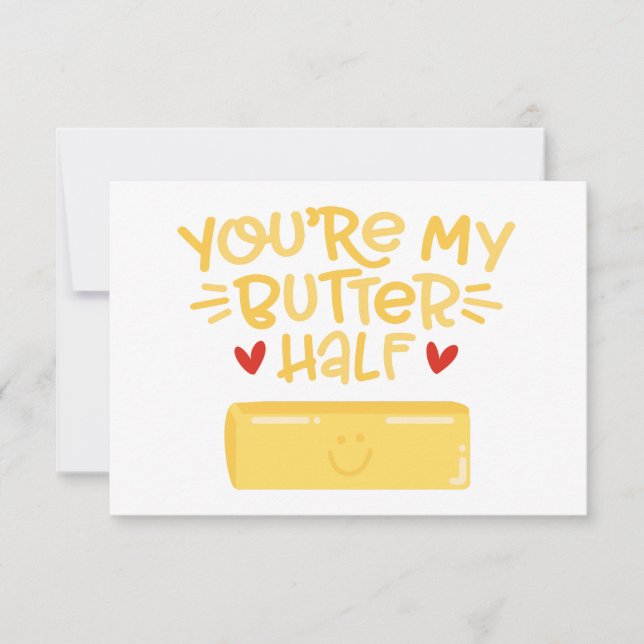 BUTTER half Invitation (Front)