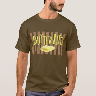 Butter Life Brown Stripes BG T-Shirt