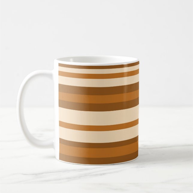 Butter Mint Stripe mug (Left)