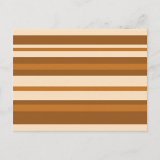 Butter Mint Stripe postcard long