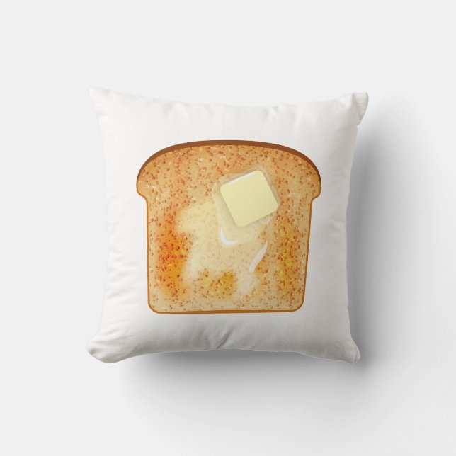 Butter on toast cushion (Front)