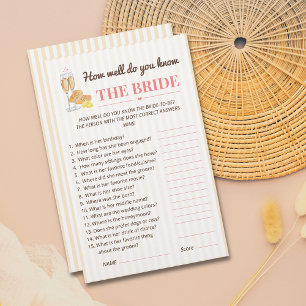 Butter Together Bridal Shower Game 