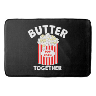 BUTTER Together Movie Popcorn Bath Mat