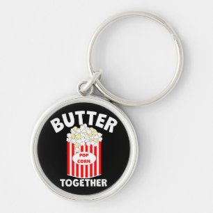 BUTTER Together Movie Popcorn Key Ring