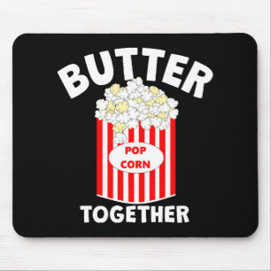 BUTTER Together Movie Popcorn Mouse Pad