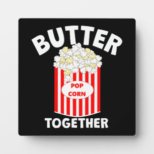 BUTTER Together Movie Popcorn Plaque