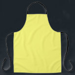 Butter Yellow Apron<br><div class="desc">Known for its warm tone,  buttery shades of yellow add instant cheer and a sense of comfort to any space,  while easily complementing other hues. An inviting neutral that sits between pale yellow and creamy off-white,  it can be used in both traditional and modern designs.</div>