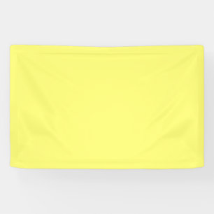 Butter Yellow Banner