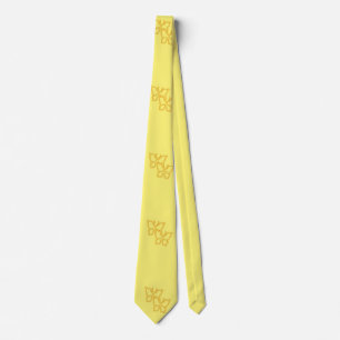 Butter Yellow Butterfly Tie