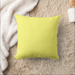 Butter Yellow Cushion<br><div class="desc">Known for its warm tone,  buttery shades of yellow add instant cheer and a sense of comfort to any space,  while easily complementing other hues. An inviting neutral that sits between pale yellow and creamy off-white,  it can be used in both traditional and modern designs.</div>