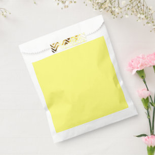 Butter Yellow Favour Bags