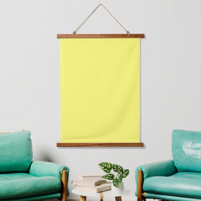 Butter Yellow Hanging Tapestry (Living Room)