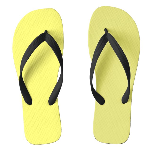Butter Yellow Jandals (Footbed)