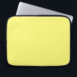 Butter Yellow Laptop Sleeve<br><div class="desc">Known for its warm tone,  buttery shades of yellow add instant cheer and a sense of comfort to any space,  while easily complementing other hues. An inviting neutral that sits between pale yellow and creamy off-white,  it can be used in both traditional and modern designs.</div>