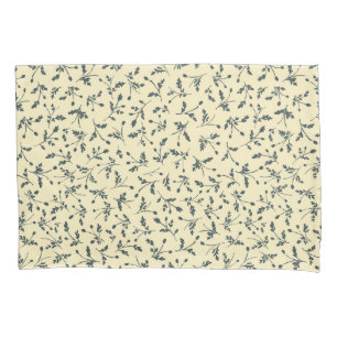 Butter Yellow Modern Farmhouse Daisy Buds Pattern Pillowcase