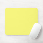 Butter Yellow Mouse Pad<br><div class="desc">Known for its warm tone,  buttery shades of yellow add instant cheer and a sense of comfort to any space,  while easily complementing other hues. An inviting neutral that sits between pale yellow and creamy off-white,  it can be used in both traditional and modern designs.</div>
