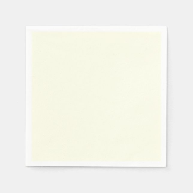 Butter Yellow Napkin (Front)