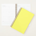 Butter Yellow Planner<br><div class="desc">Known for its warm tone,  buttery shades of yellow add instant cheer and a sense of comfort to any space,  while easily complementing other hues. An inviting neutral that sits between pale yellow and creamy off-white,  it can be used in both traditional and modern designs.</div>
