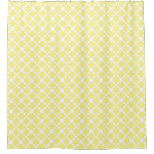 Butter Yellow Shower Curtain