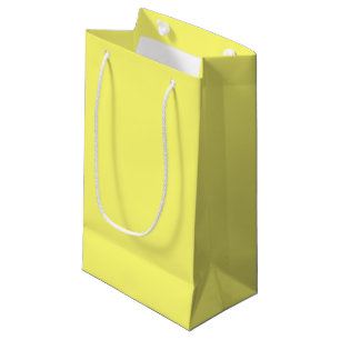 Butter Yellow Small Gift Bag