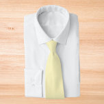 Butter Yellow Solid Color Tie<br><div class="desc">Butter Yellow Solid Color</div>