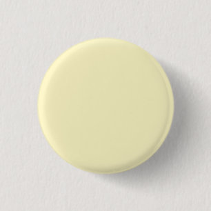 Butter Yellow Solid Colour 3 Cm Round Badge