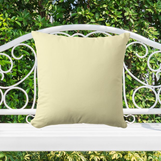 Butter Yellow Solid Colour Cushion (Creator Uploaded)