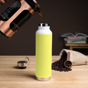 Butter Yellow Water Bottle