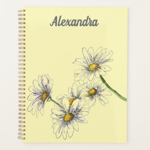Butter Yellow with name or message  Planner
